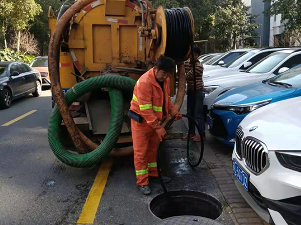 茶山排污管道清淤